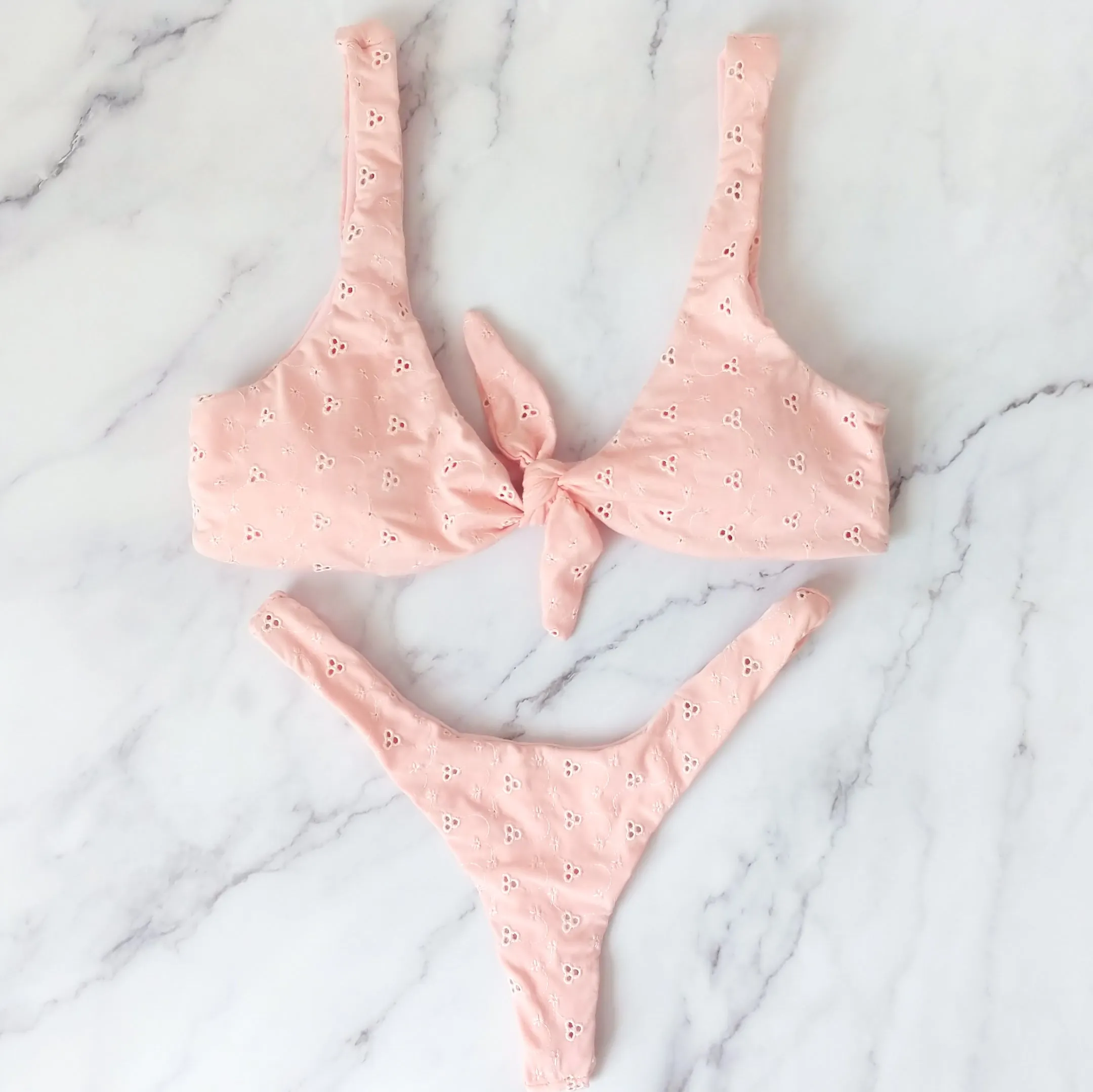 Farah Pink Bikini Top