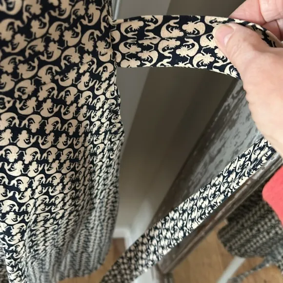 Fit and Flare Faux Wrap Dress