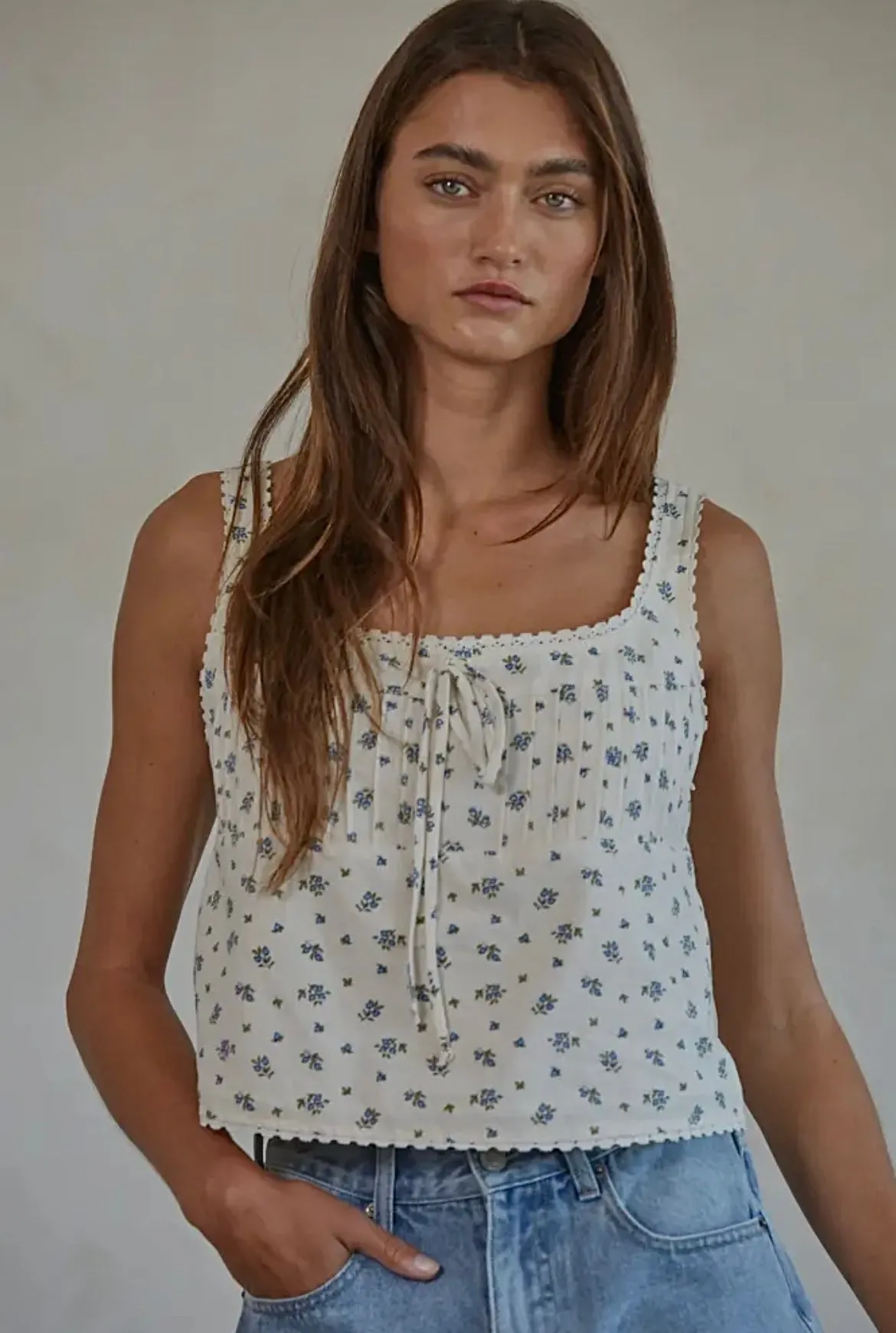 Flora Cotton Top