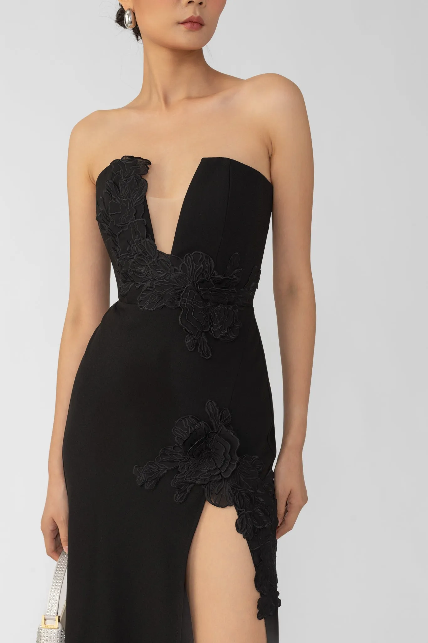 Flora Strapless Gown