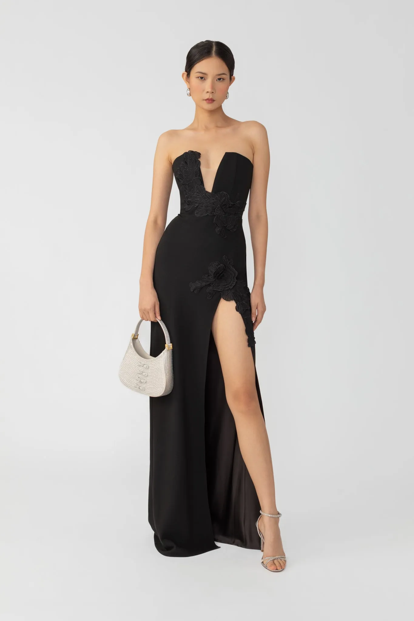 Flora Strapless Gown
