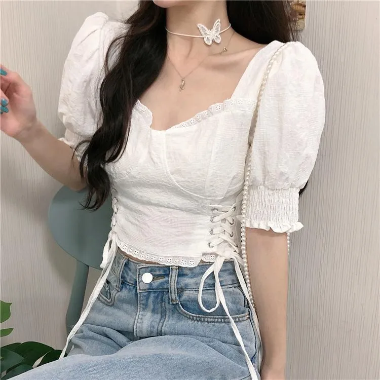 Floral Lace Corset Top SD01160