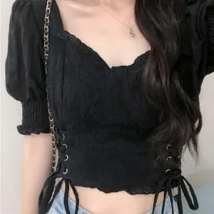 Floral Lace Corset Top SD01160