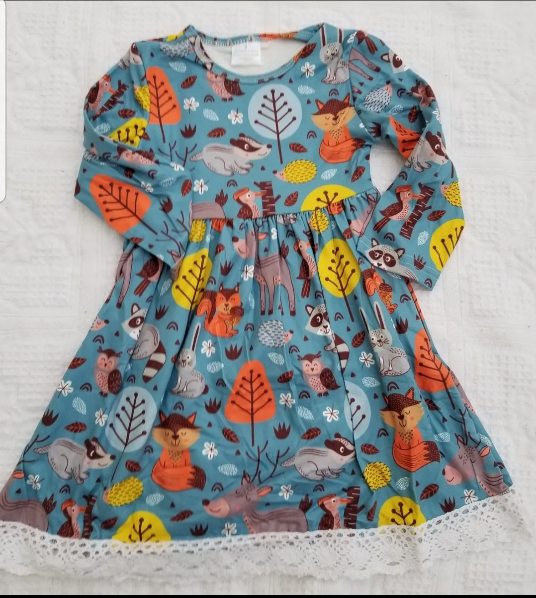 Forest Friends Dress