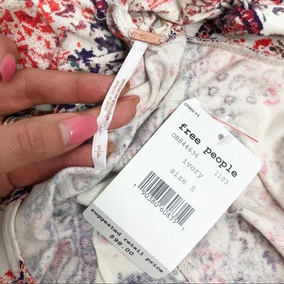 Free People- All Dolled Up Mini Dress- Size Sm