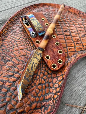 Full Dress Black Timascus xXx Basan
