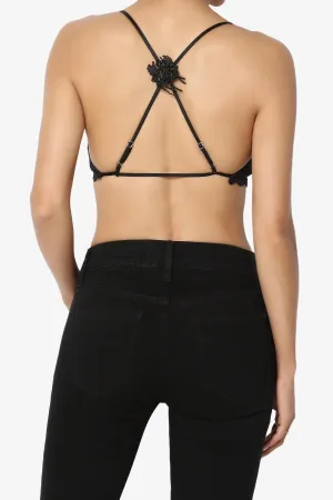 Garvan Crossback Lace Triangle Bra