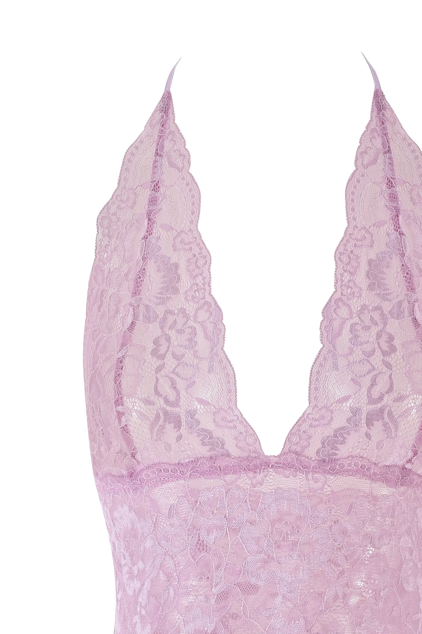 GEM HALTER TOP - PURPLE : LILAC
