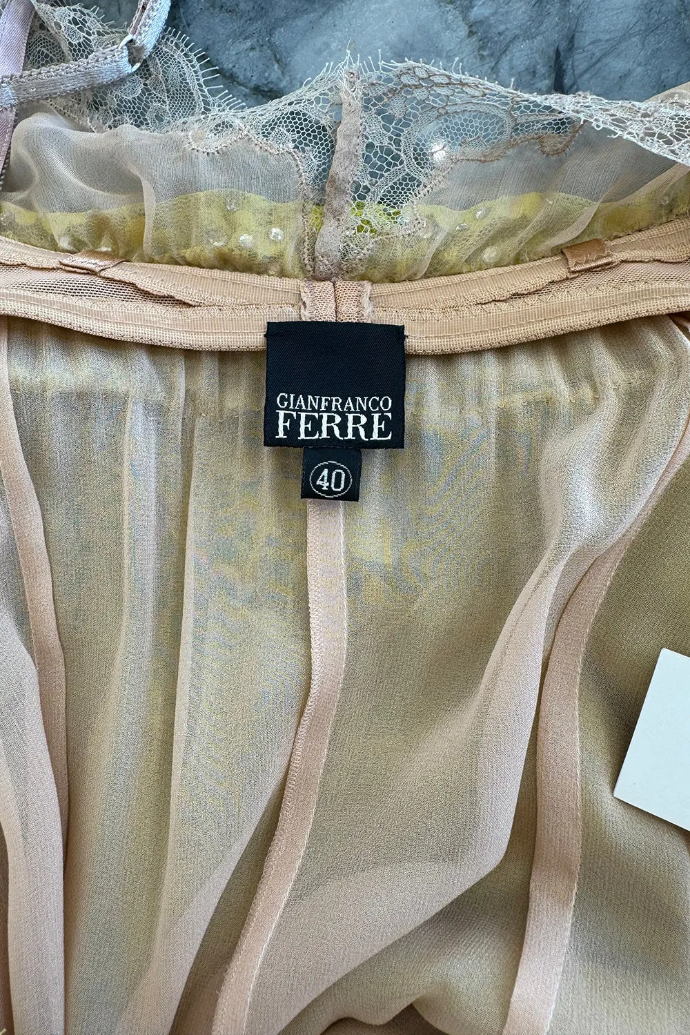 Gianfranco Ferre Spring 2007 Runway Dress