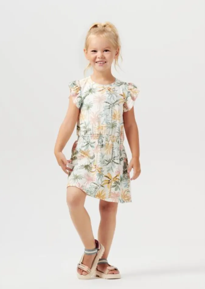 Girls Printed Dress - Preston