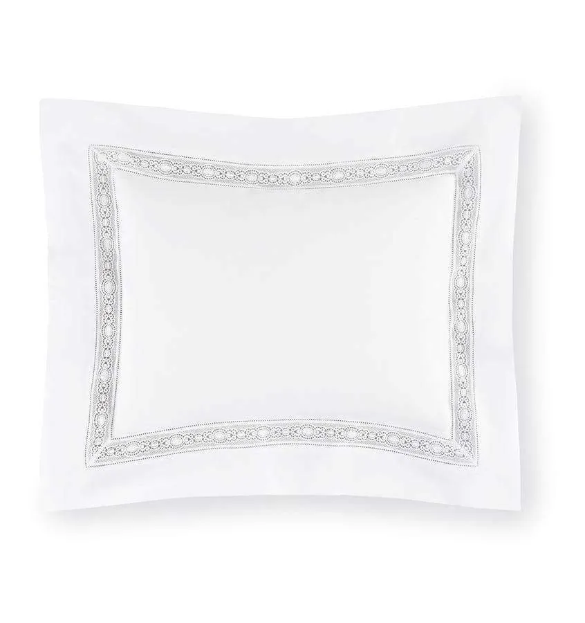 Giza 45 Lace Sham by Sferra