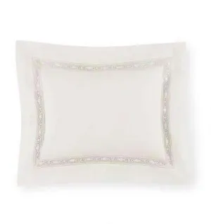 Giza 45 Lace Sham by Sferra
