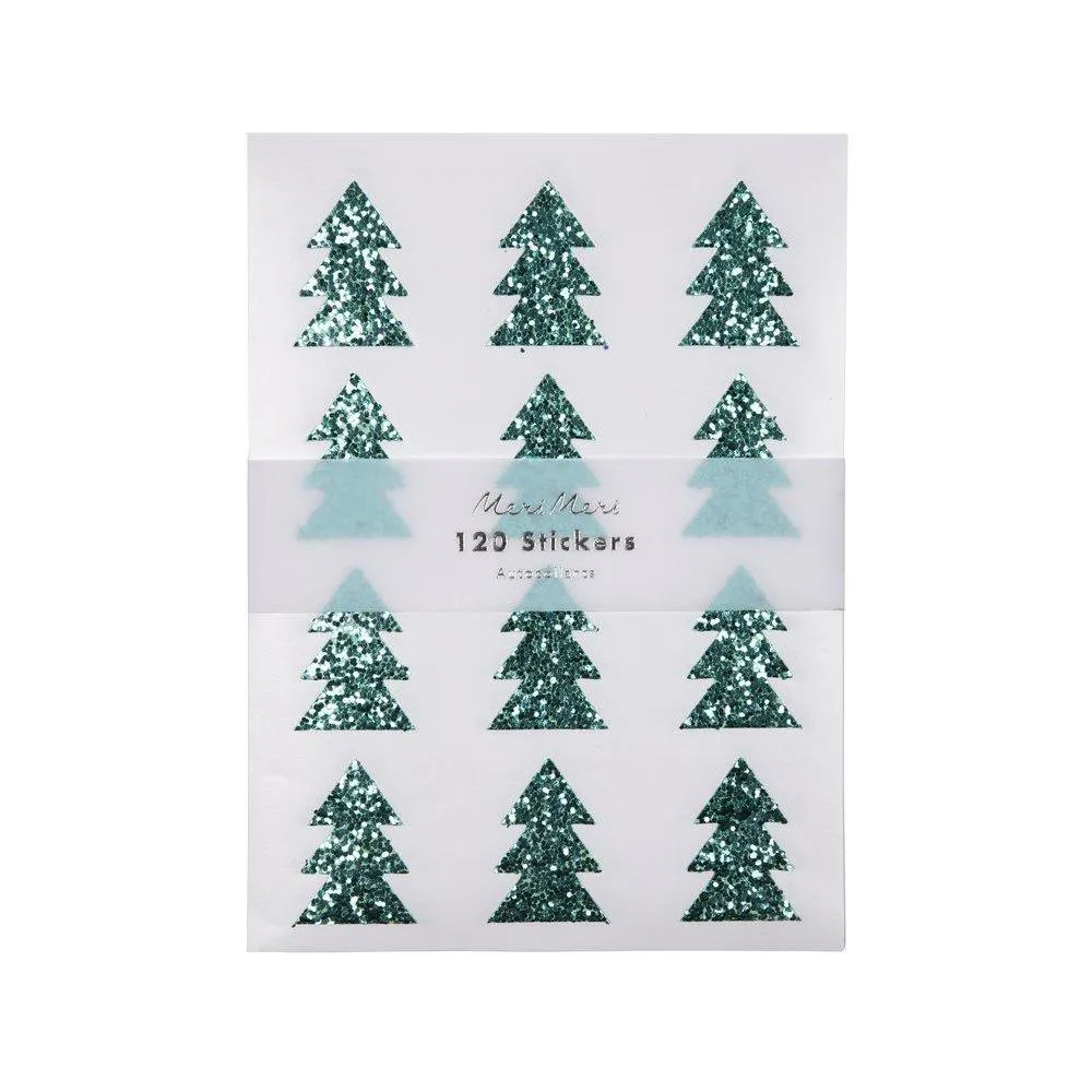 Glitter Tree Sticker Sheets