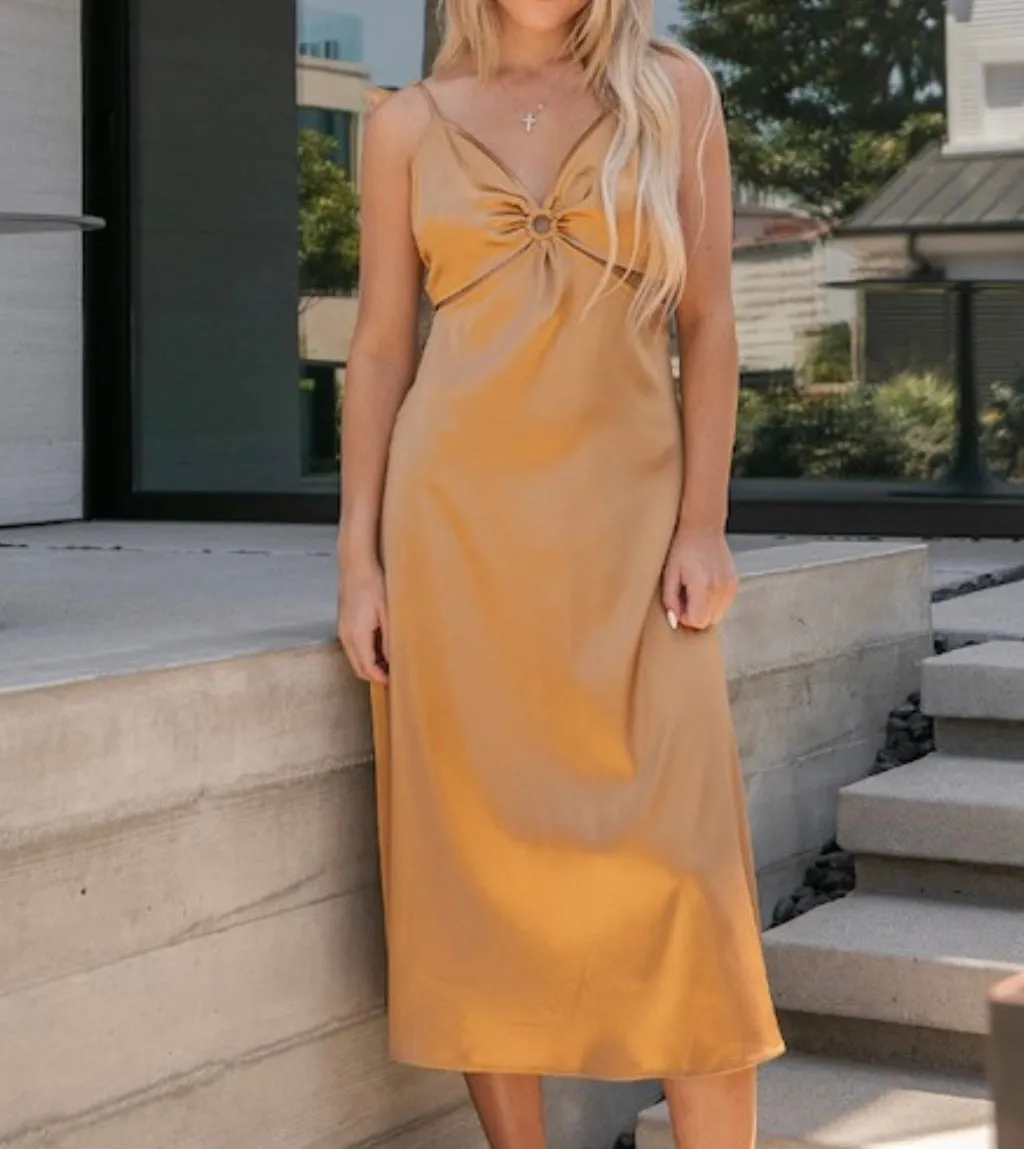Golden Sun Dress