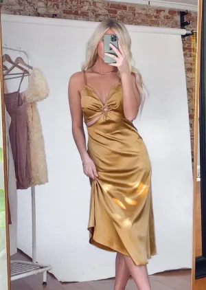 Golden Sun Dress