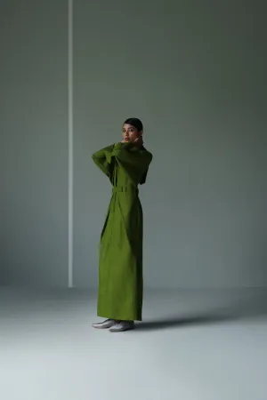 HANDWOVEN SILK DRESS