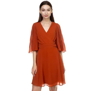 Hello There Dress-Rust