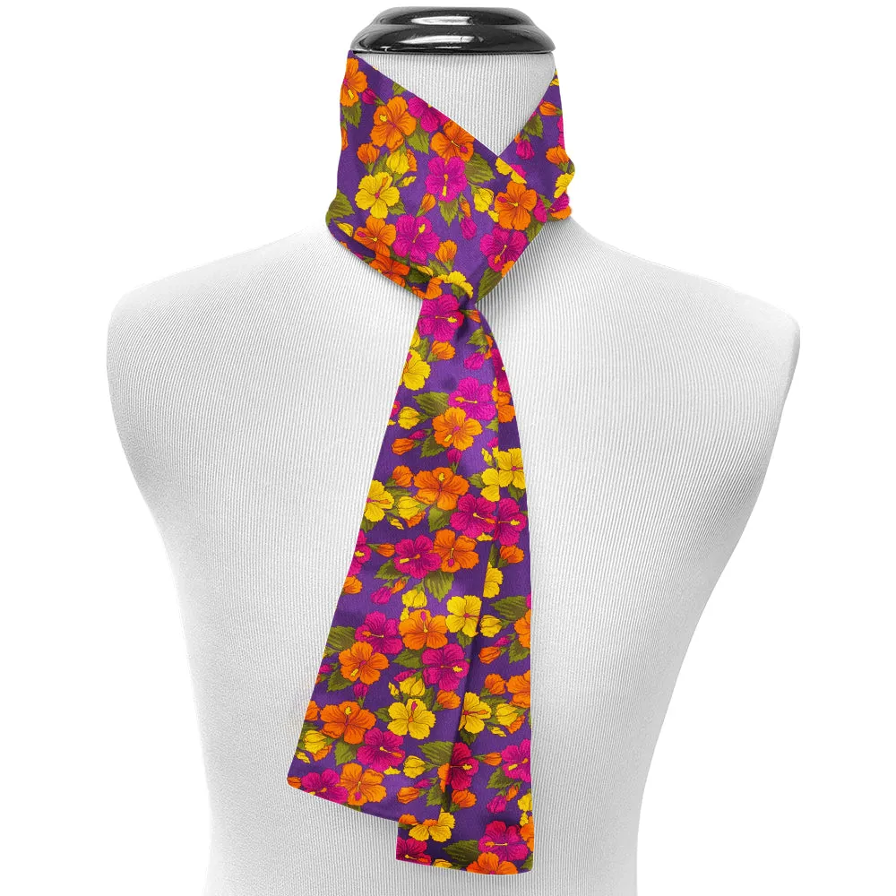 Hibiscus Garden - Silk Scarf