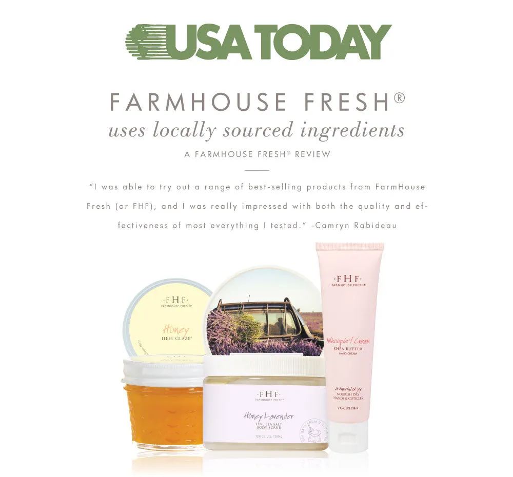 Honey Lavender | Fine Sea Salt Body Scrub