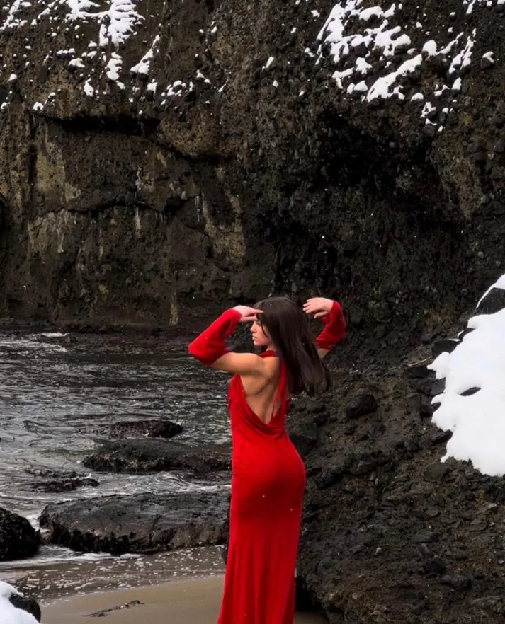 I AM GIA - Rosanna Maxi in Red