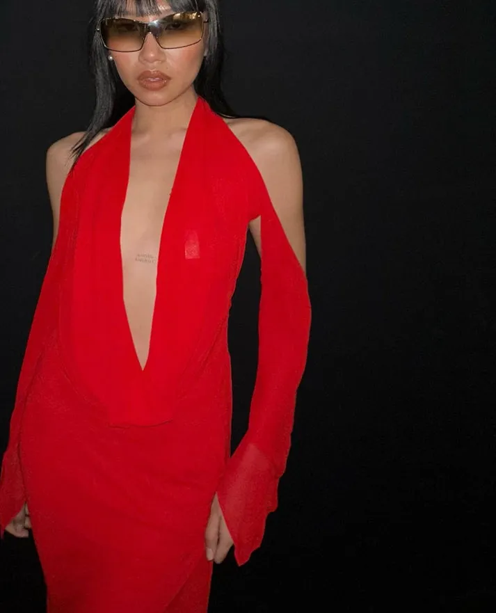 I AM GIA - Rosanna Maxi in Red