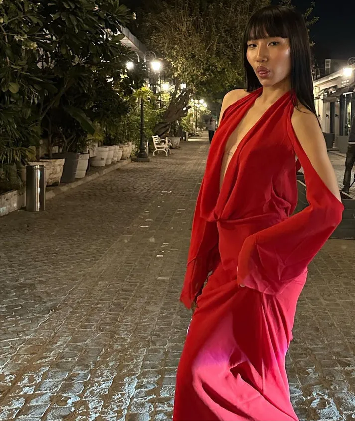 I AM GIA - Rosanna Maxi in Red