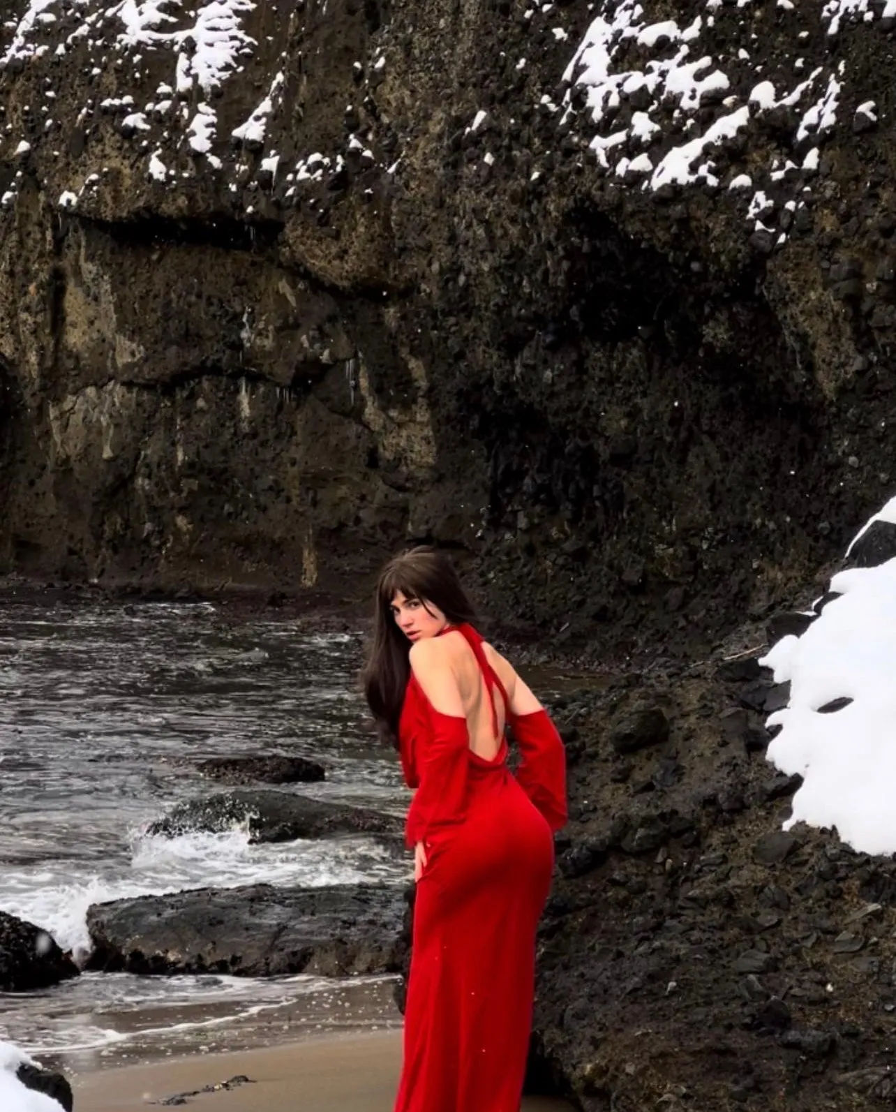 I AM GIA - Rosanna Maxi in Red