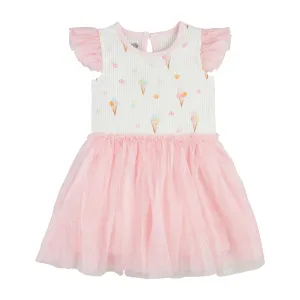 Ice Cream Tutu Toddler Dress