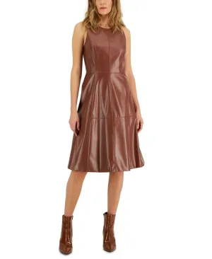 I.n.c. International Concepts Women's Sleeveless Midi Fit & Flare Dress 10846069