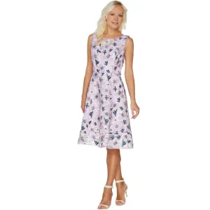 Isaac Mizrahi Live! Special Edition Women's Floral Jacquard Dress
