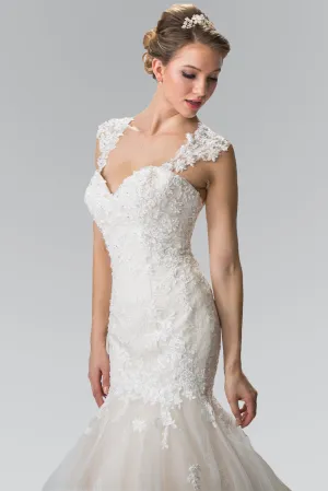 Jada Wedding Dress Sweetheart Neck Mermaid Bridal Gown 2602367HAR-Ivory/Champagne