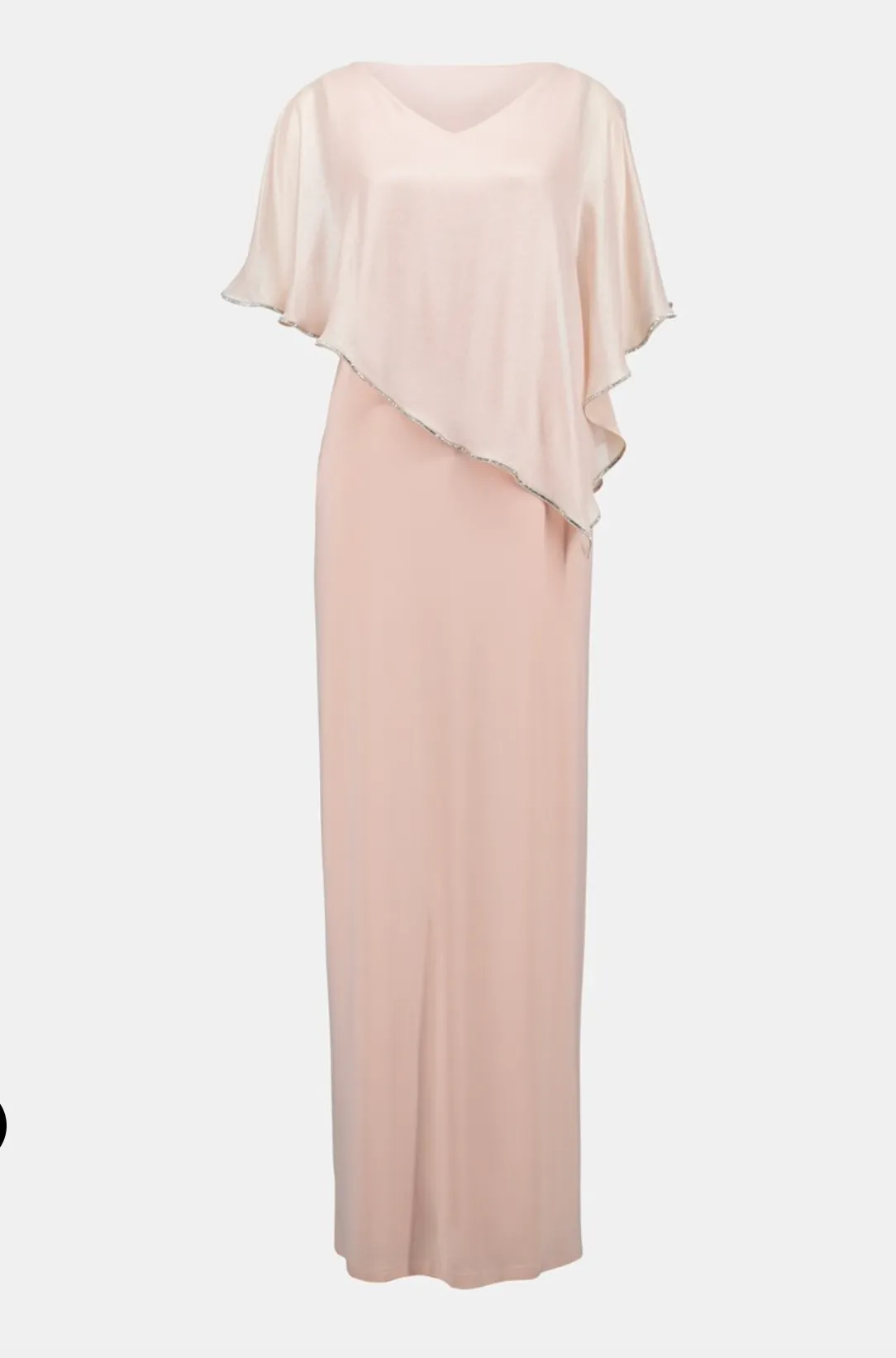 Joseph Ribkoff Cape Overlay Sheath Dress