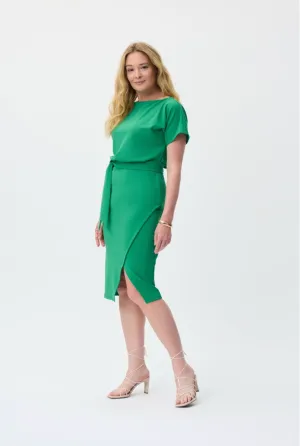 Joseph Ribkoff Scuba Crepe Sheath Dress