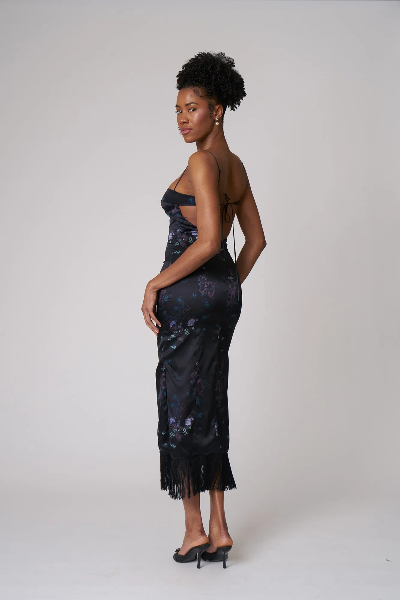 JOSEPHINE DRESS - NOIR
