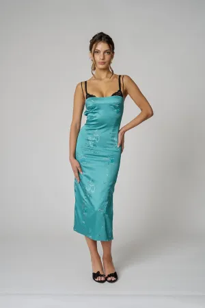 JOSEPHINE DRESS - TEAL