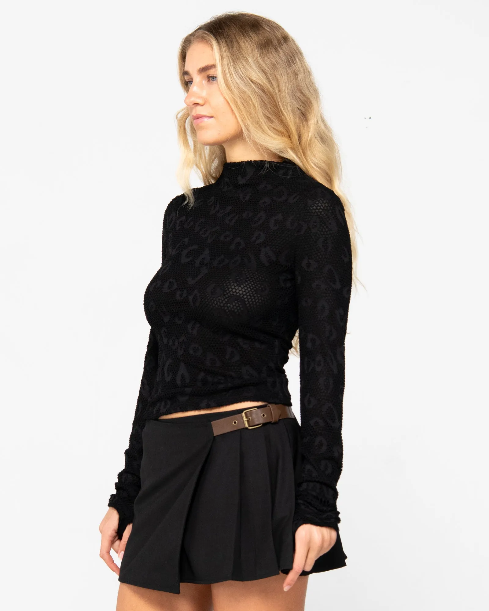 Josie Long Sleeve Lace Top