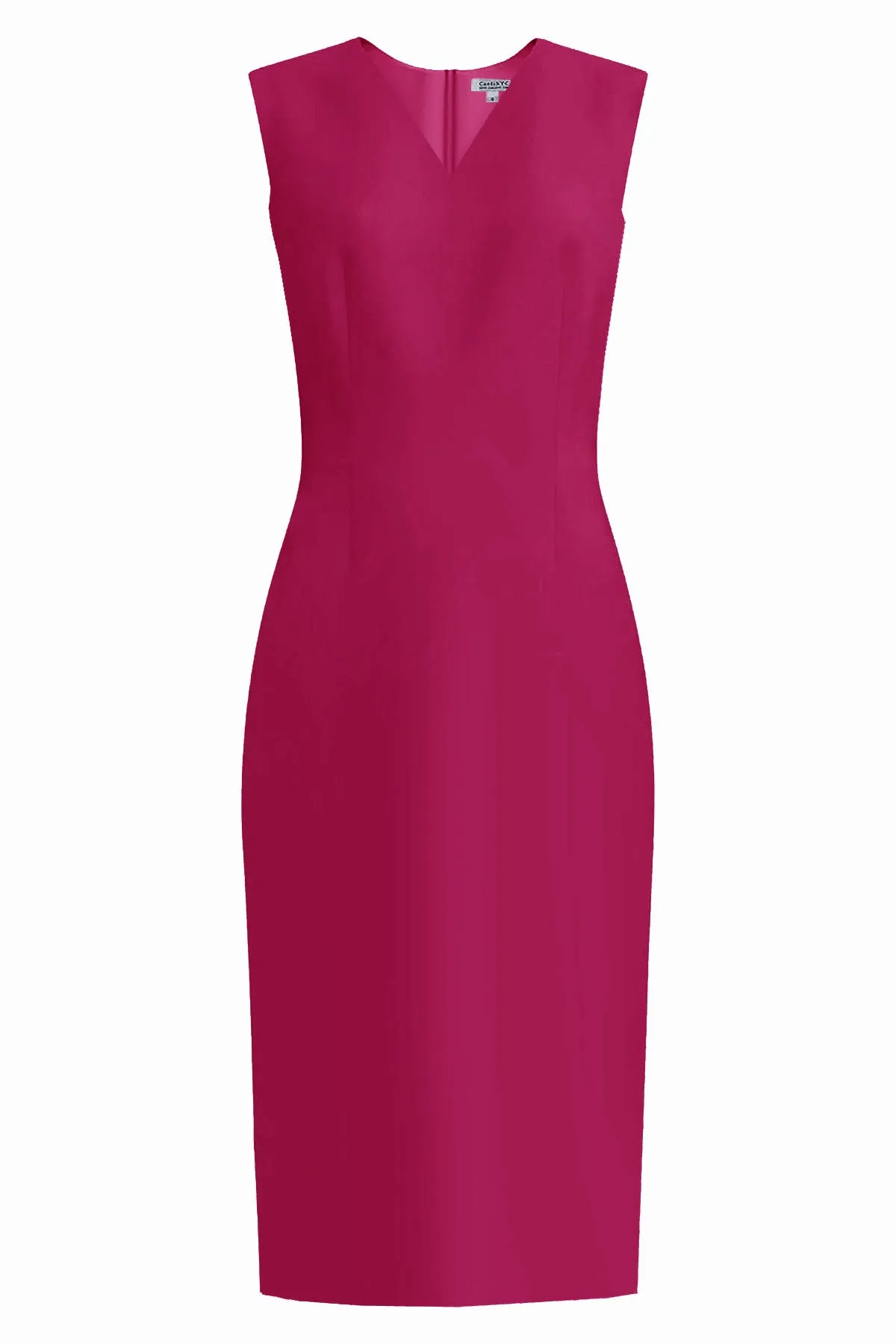 Kateri High Quality V-Neck Sheath Dress - Many Colors