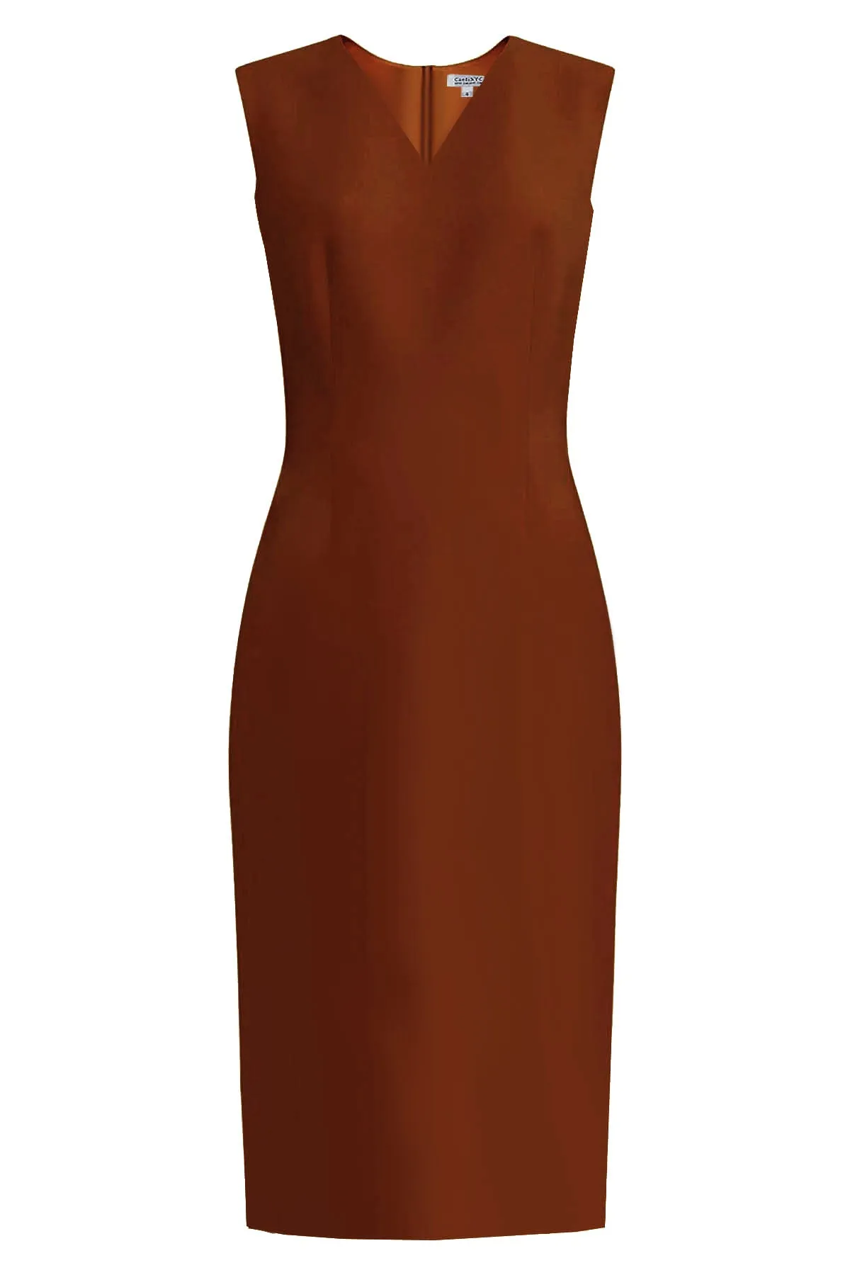 Kateri High Quality V-Neck Sheath Dress - Many Colors