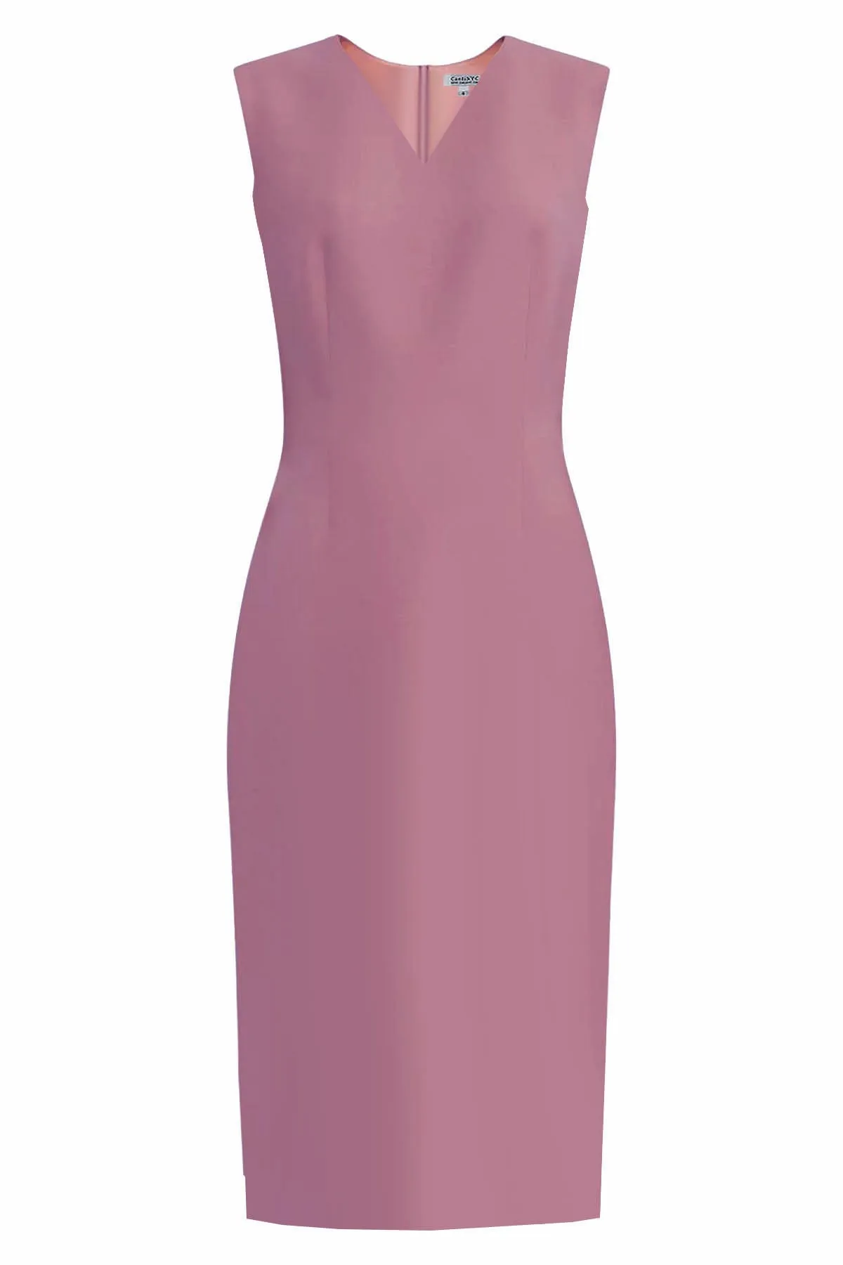 Kateri High Quality V-Neck Sheath Dress - Many Colors