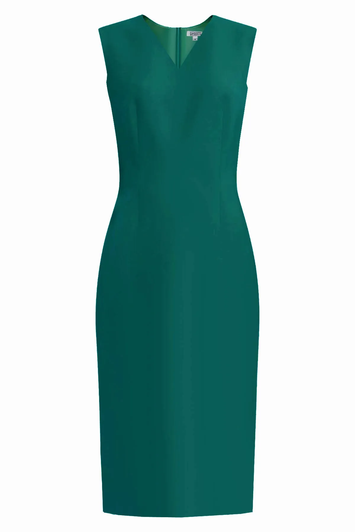Kateri High Quality V-Neck Sheath Dress - Many Colors