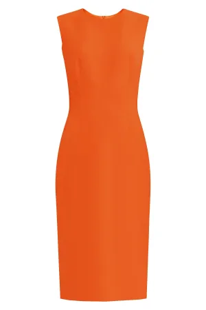 Krew Orange Sheath Dress
