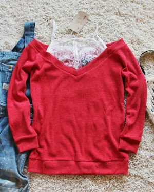 Lace Claire Top