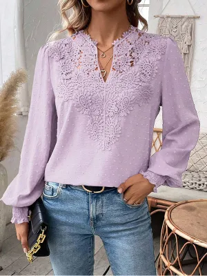 Lace Combo Shirt