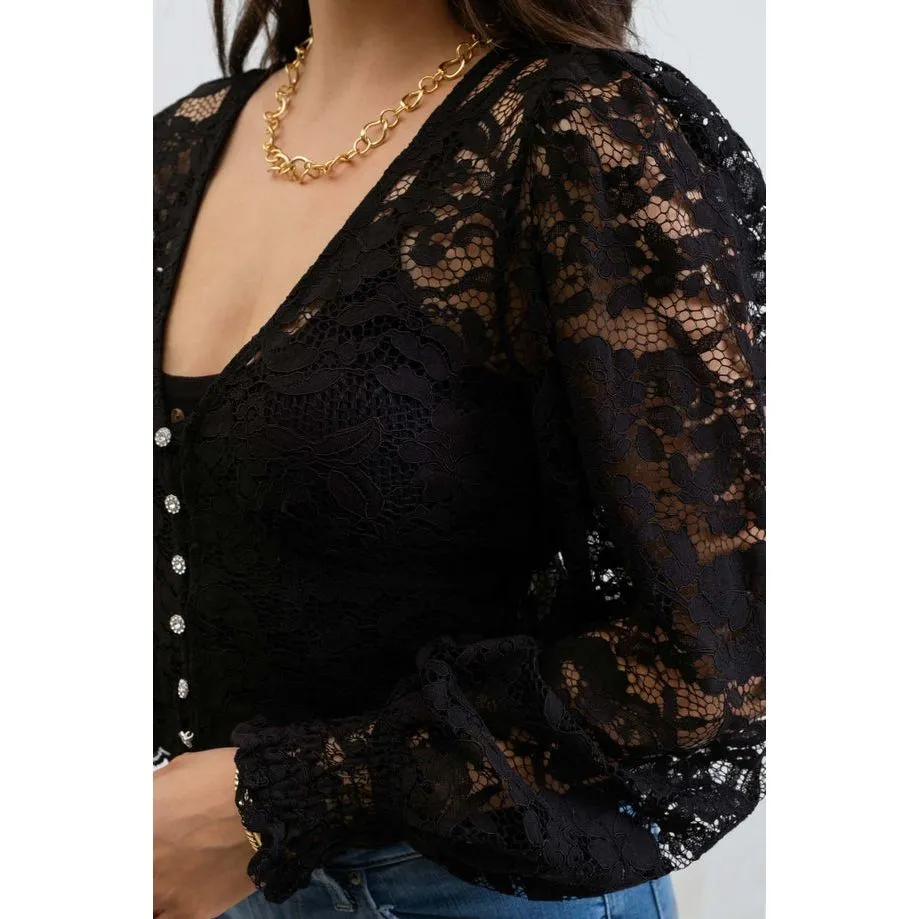 Lace Cropped Top