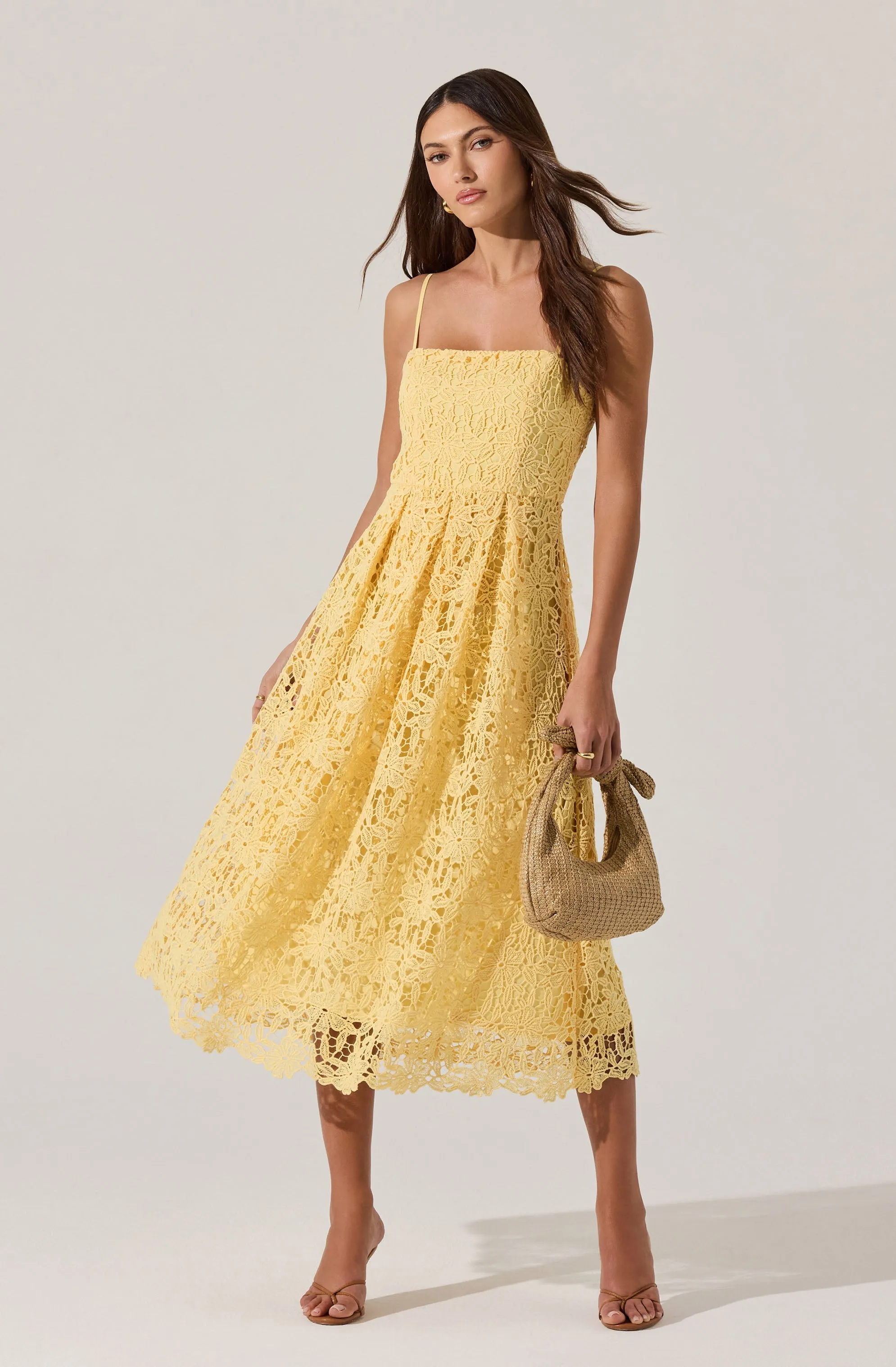 Lace Midi Dress
