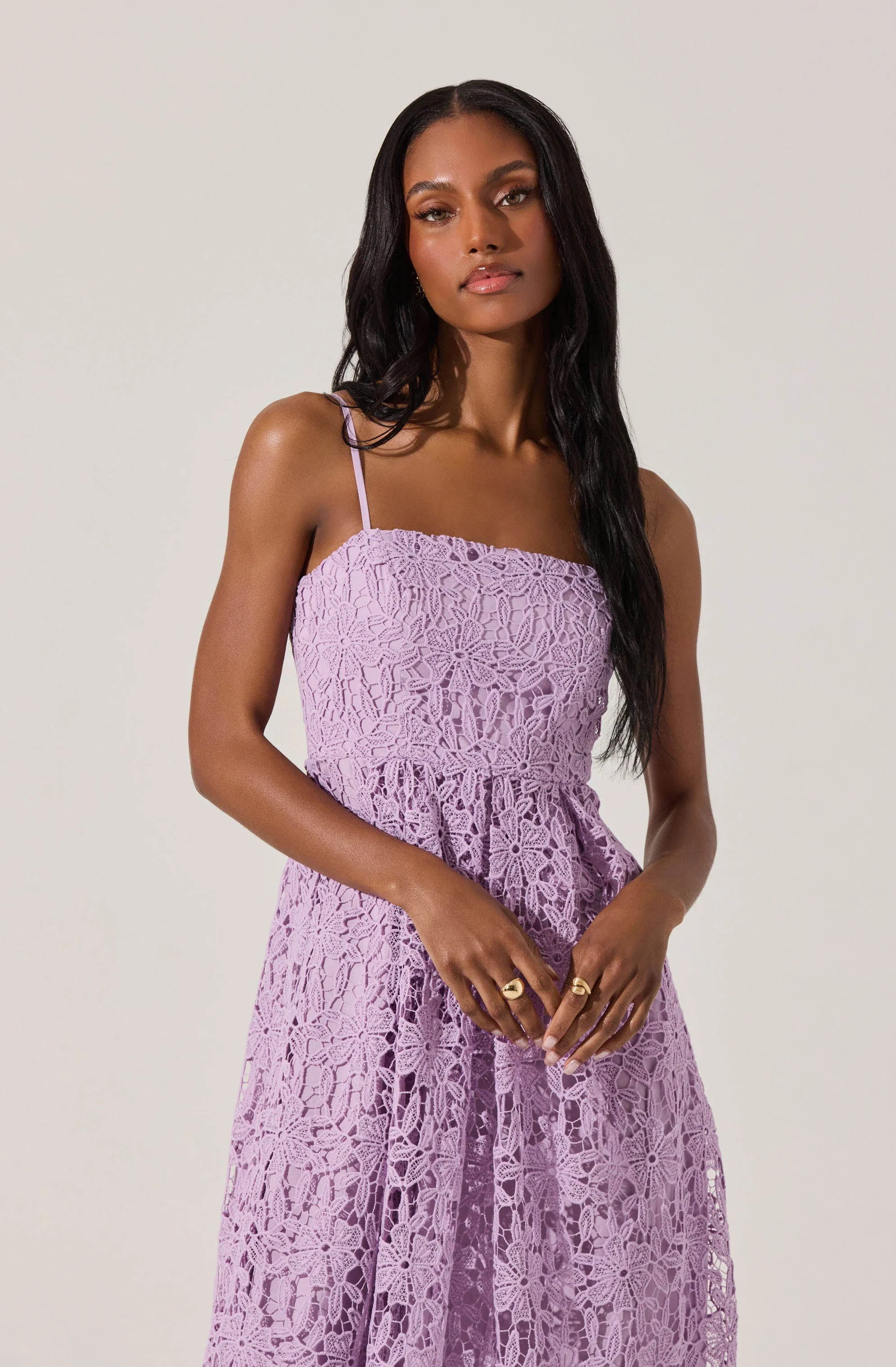 Lace Midi Dress