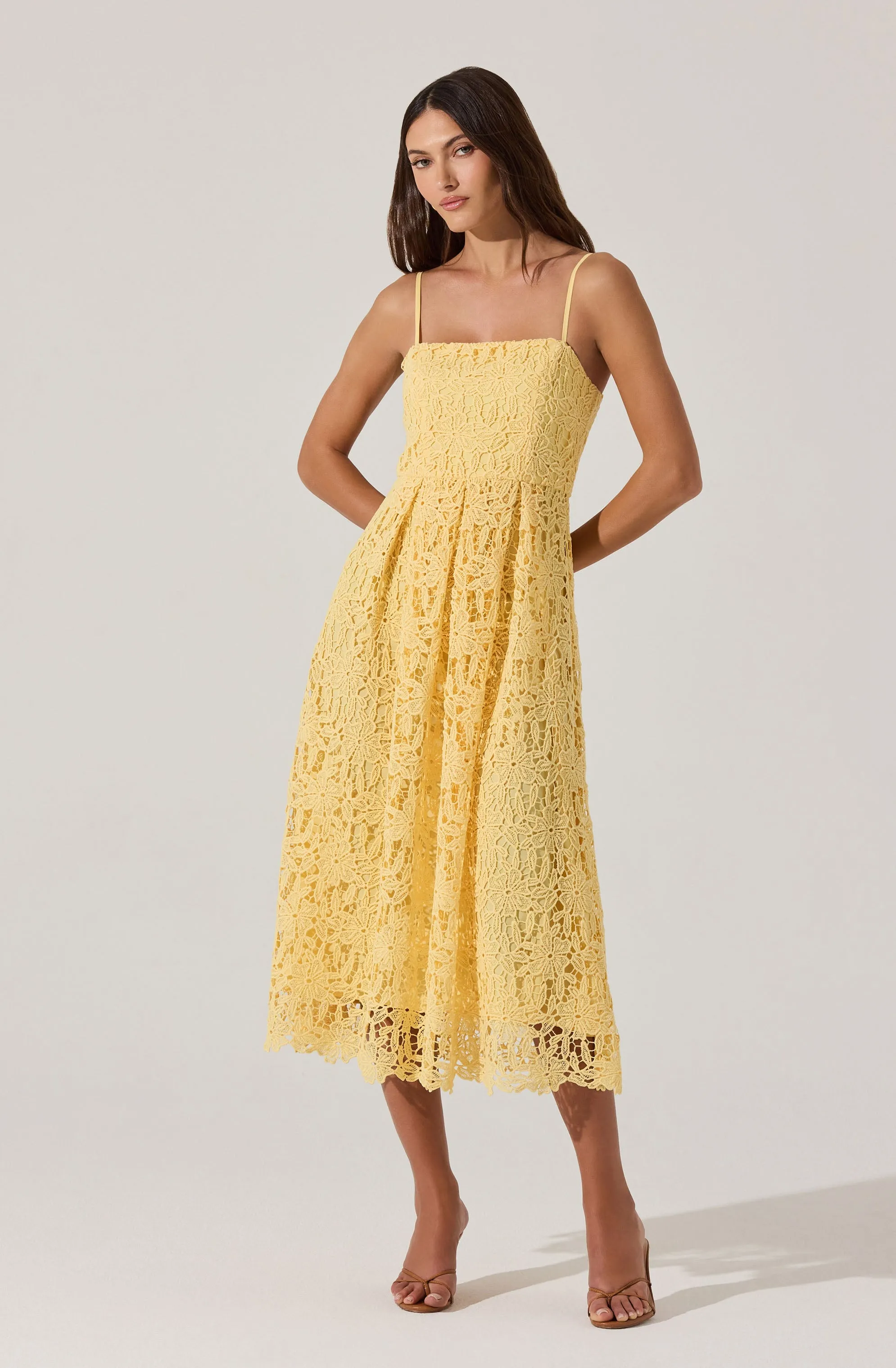 Lace Midi Dress