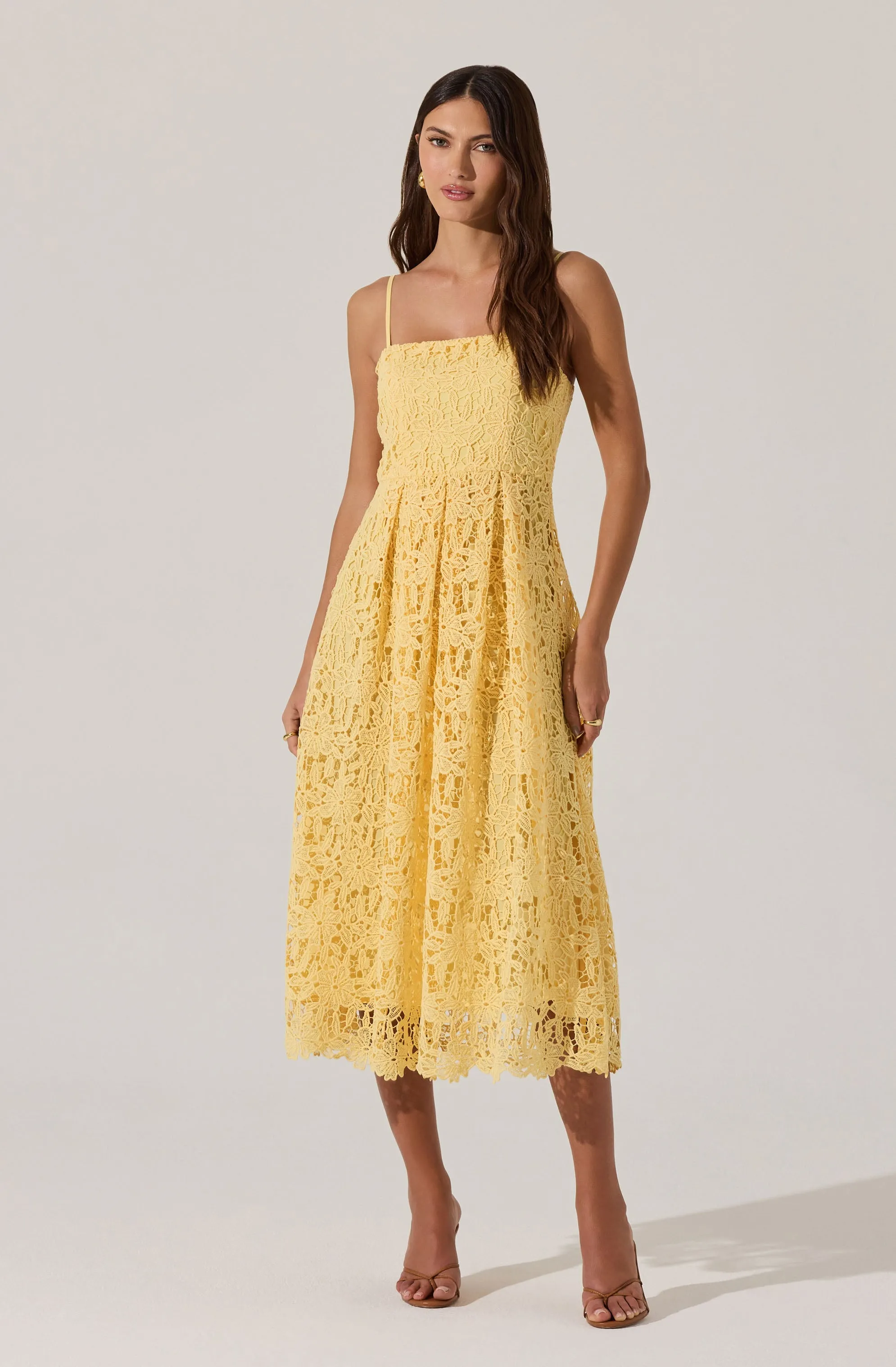 Lace Midi Dress
