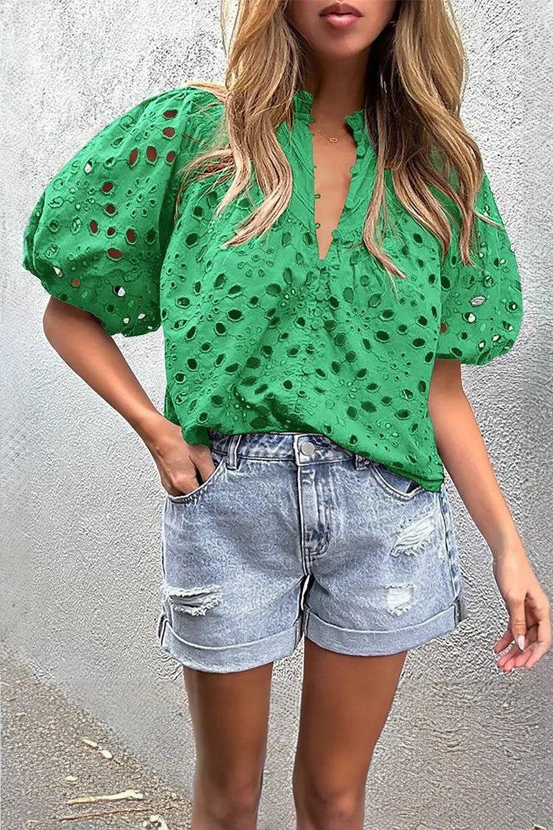 Lace Whisper Blouse