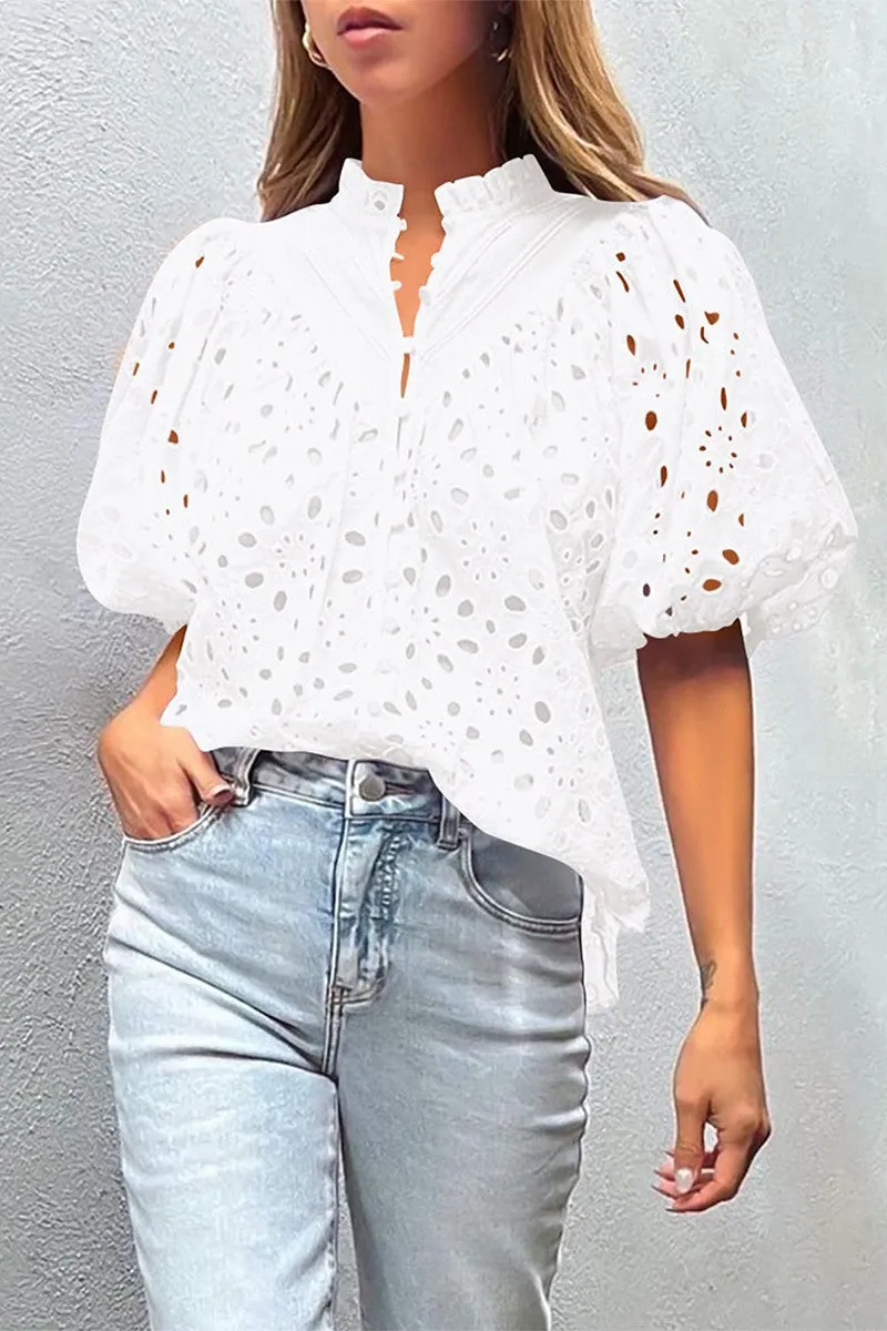 Lace Whisper Blouse